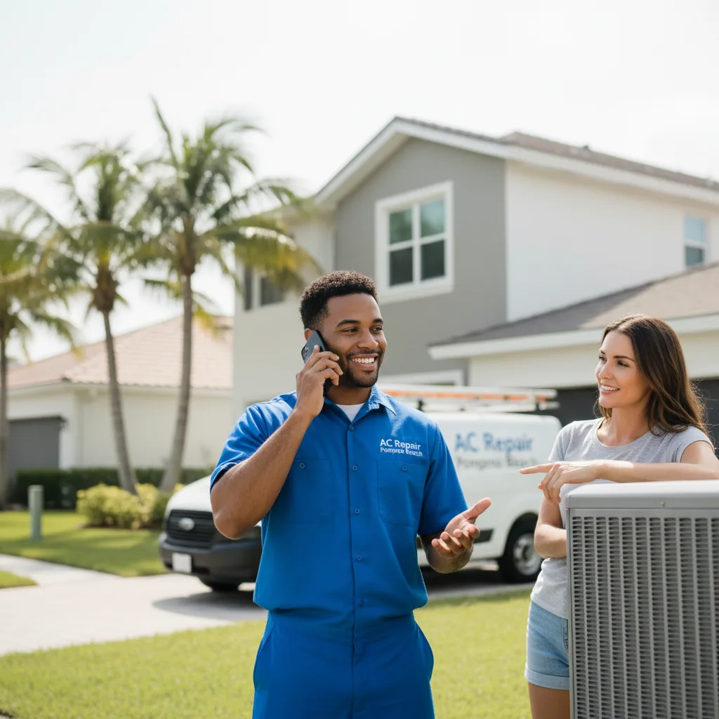 AC Repair Pompano Beach customer support in Nibley